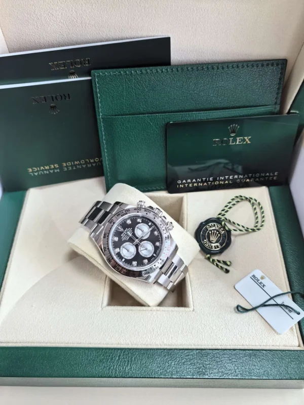 Rolex Cosmograph Daytona Series Automatic Mechanical Movement 40mm Black Dial 116500LN-0002 - Image 4