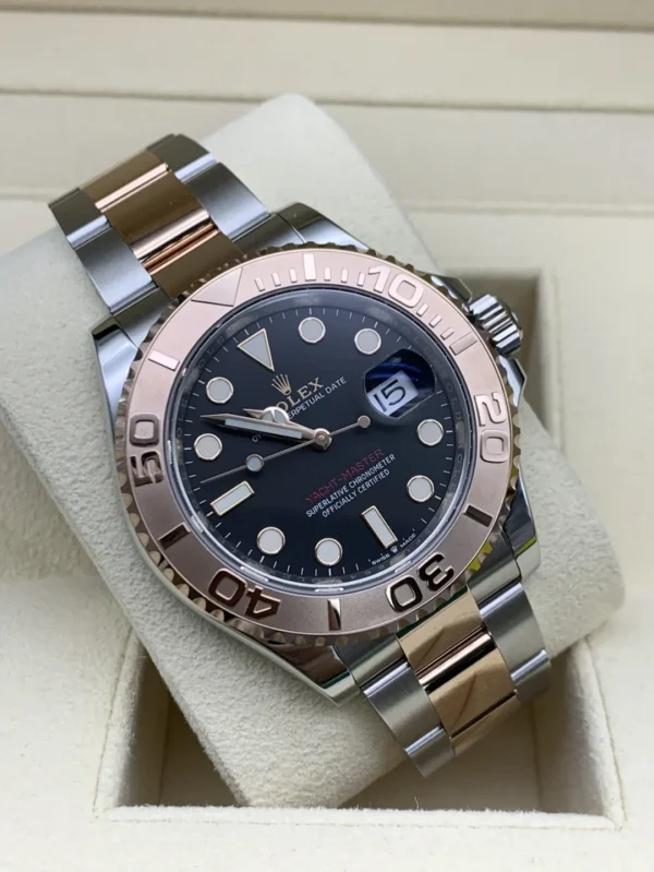 Rolex Yacht-Master Automatic Mechanical Movement Date Display Men’s 40mm Black Dial M126621-0002 - Image 2