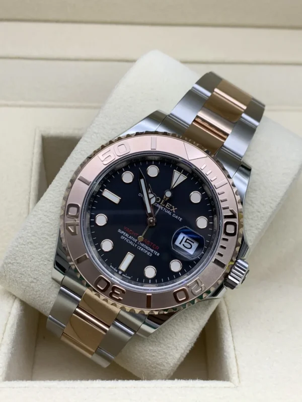 Rolex Yacht-Master Automatic Mechanical Movement Date Display Men’s 40mm Black Dial M126621-0002 - Image 3