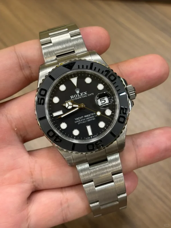 Rolex Yacht-Master Automatic Mechanical Movement Men’s Watch 42mm Black Dial M226627-0001 - Image 2
