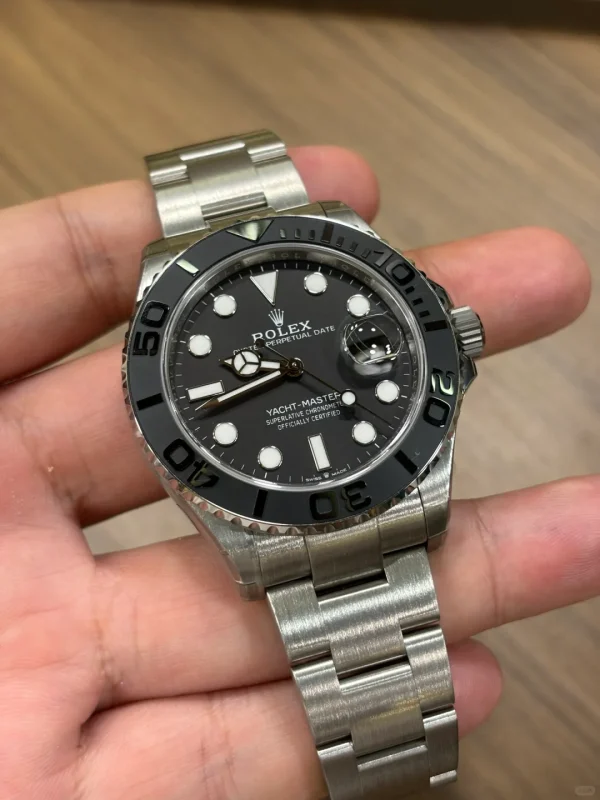 Rolex Yacht-Master Automatic Mechanical Movement Men’s Watch 42mm Black Dial M226627-0001 - Image 3