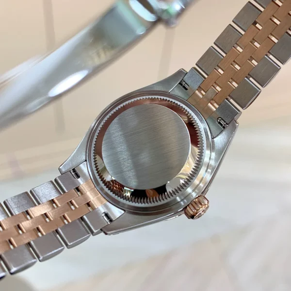 Rolex Ladies Datejust Series Mechanical Movement Waterproof Automatic Mechanical Watch Date Display Swiss Watch 31mm Green Dial M278384RBR-0022 - Image 5