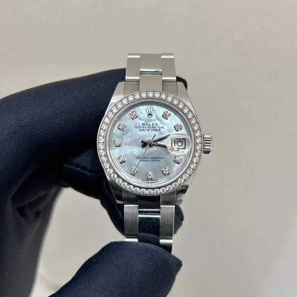 Rolex ladies datejust automatic mechanical movement women’s watch Swiss watch 28mm mother-of-pearl dial m279384rbr-0012 - Image 2