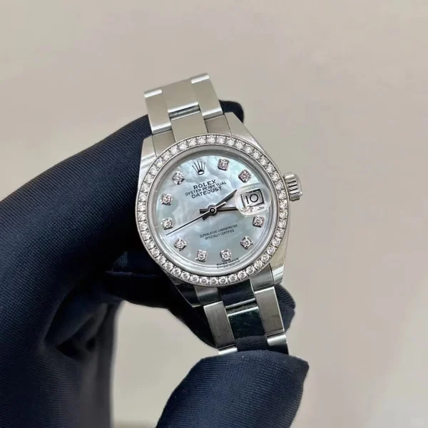 Rolex ladies datejust automatic mechanical movement women’s watch Swiss watch 28mm mother-of-pearl dial m279384rbr-0012 - Image 3