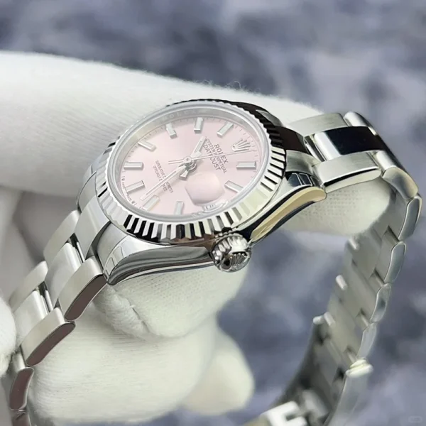 Rolex Ladies Datejust Series Automatic Mechanical Movement Women’s Watch Swiss Watch 28mm Pink Dial M279174-0002 - Image 5
