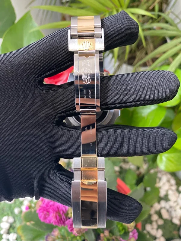 Rolex Sea-Dweller Two-tone Sea-Dweller Automatic Mechanical Movement Fashion Casual Men’s Watch 43mm Black Dial m126603-0001 - Image 8
