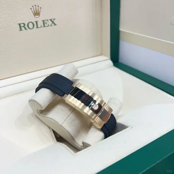 Rolex Sky-Driving Series Automatic Mechanical Movement Dual Time Zone/100m Waterproof Men’s Watch Swiss Watch 42mm Gold Dial Gold Case M336238-0001 - Image 4