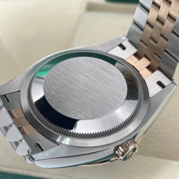 Rolex Datejust Series Automatic Mechanical Movement 100M Waterproof Date Display Women’s Watch Swiss Watch 36mm Black Dial m126281rbr-0007 - Image 5