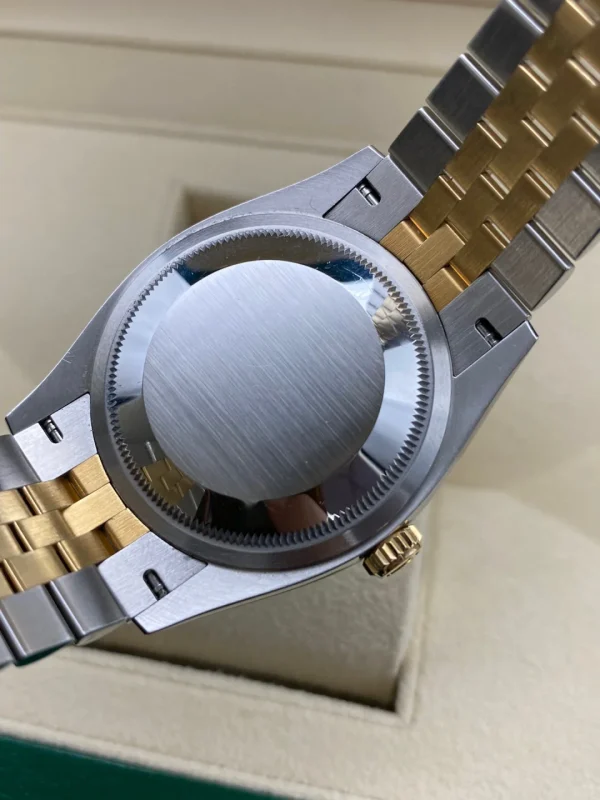 Rolex Datejust series automatic mechanical movement date display 100 meters water resistant unisex Swiss watch 36mm gray dial m126233-0035 - Image 7