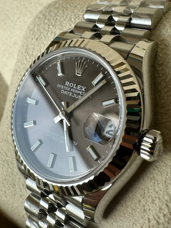Rolex LadiesDatejust Series Automatic Mechanical Movement Waterproof Women’s Watch Swiss Watch 31mm Brown Dial M278274-0016 - Image 3