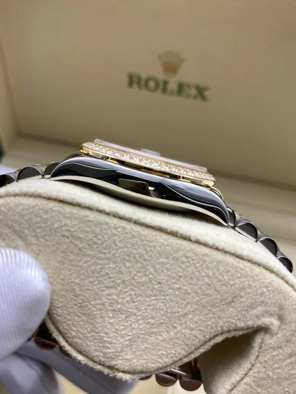 Rolex Ladies Datejust series automatic mechanical movement 100 meters waterproof ladies watch Swiss watch 31mm green dial m278383rbr-0016 - Image 6