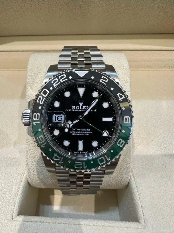 Rolex GMT-Master II Sprite bezel Automatic mechanical movement 100m waterproof Men’s watch Swiss watch 40mm Black dial m126720vtnr-0002 - Image 2