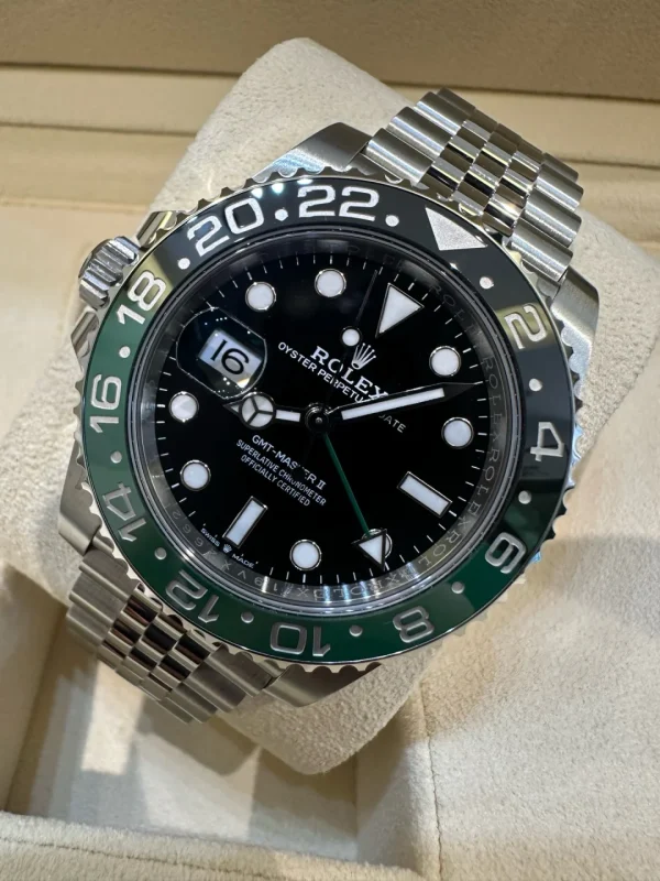 Rolex GMT-Master II Sprite bezel Automatic mechanical movement 100m waterproof Men’s watch Swiss watch 40mm Black dial m126720vtnr-0002 - Image 3