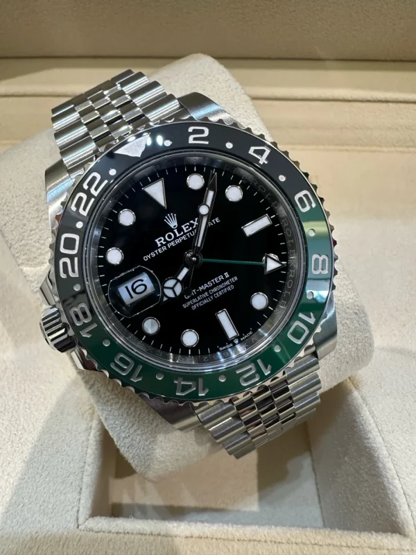 Rolex GMT-Master II Sprite bezel Automatic mechanical movement 100m waterproof Men’s watch Swiss watch 40mm Black dial m126720vtnr-0002 - Image 4