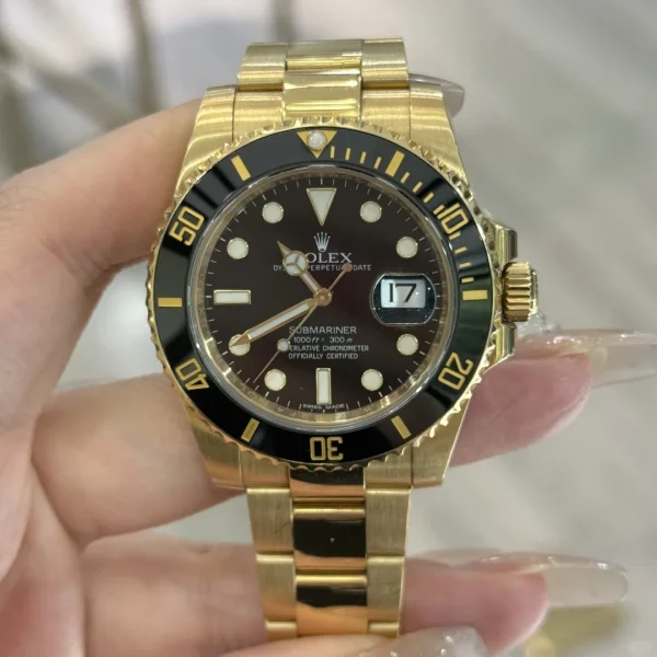 Rolex Submariner Automatic Mechanical Movement 300m Waterproof Men’s Watch Swiss Watch 40mm Black Dial 116618LN-97208 - Image 2