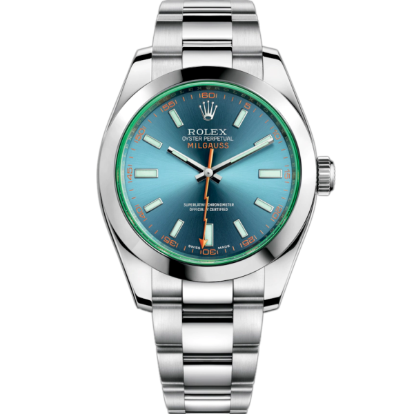 Rolex Magnetic Automatic Mechanical Movement Lightning hand 40mm Blue Dial 116400GV-0002