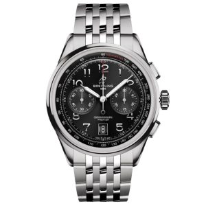 Breitling Premier B01 Chronograph 42mm Black Dial Automatic Gents Watch AB0145221B1A1