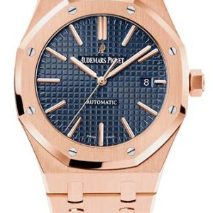 Audemars Piguet Selfwinding 41mm Rose Gold Royal Oak Blue Dial