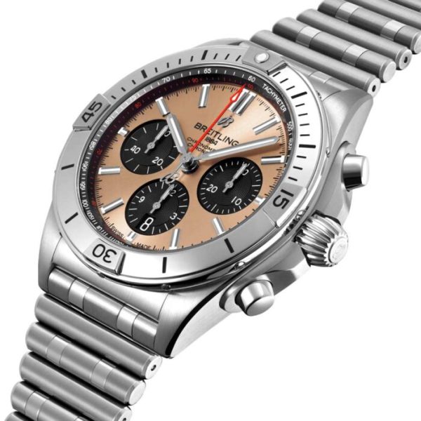 Breitling Chronomat B01 42mm Copper Dial Automatic Chronograph Gents Watch AB0134101K1A1 - Image 3