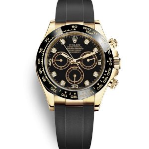 Rolex Cosmograph Daytona Automatic mechanical movement Black dial 40mm diameter 116518-0078