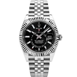 Rolex Sky-Driving Series Automatic Mechanical Movement 100m Waterproof Men’s Watch Swiss Watch 42mm Black Dial m326934-0006