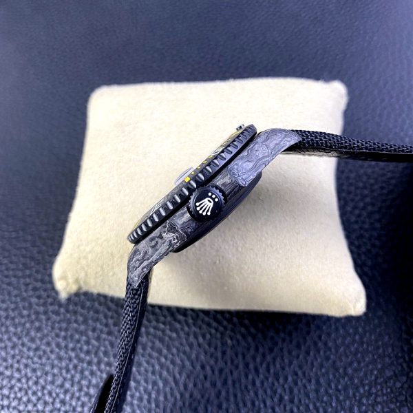 Rolex Submariner Carbon Black Watch - Image 6