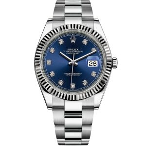 Rolex Datejust Series Automatic Mechanical Movement 41mm Blue Dial 126334-0015