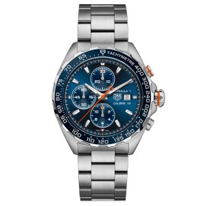 TAG Heuer Formula 1 Chronograph 44mm Blue Dial Automatic Gents Watch CAZ201G BA0876