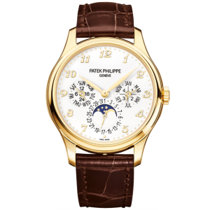 Patek Philippe Grand Complication Perpetual Calendar 39mm 18ct Yellow Gold Silver Dial Men’s Strap Watch