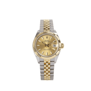 Rolex Ladies Datejust Series Automatic Mechanical Movement Date Women’s Watch 28mm Silver Dial M279174-0017