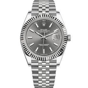 Rolex Datejust Automatic Mechanical Movement Grey Dial 41mm 126334-0014