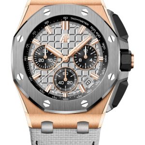 Audemars Piguet Royal Oak Offshore Chronograph 43mm 18k Rose Gold and Titanium Grey Dial