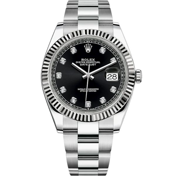 Rolex Datejust Series Automatic Mechanical Movement 41mm Silver Dial 126334-0011 - Image 9