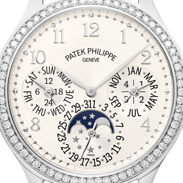Patek Philippe Grand Complications 35mm Perpetual Calendar 18ct White Gold Watch - Image 4