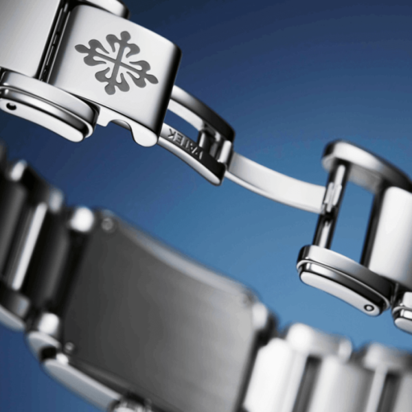 Patek Philippe Twenty 4 Diamond Set Bezel Blue Dial Ladies Bracelet Watch - Image 7