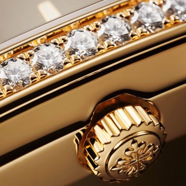 Patek Philippe Twenty 4 18ct Rose Gold & Chocolate Brown Dial Ladies Bracelet Watch - Image 5