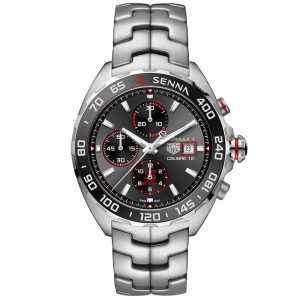 TAG Heuer Formula 1 SENNA Special Edition 44mm Grey Dial Automatic Gents Watch CAZ201D BA0633