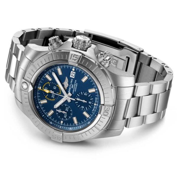 Breitling Avenger Chronograph 45mm Blue Dial Automatic Gents Watch A13317101C1A1 - Image 4