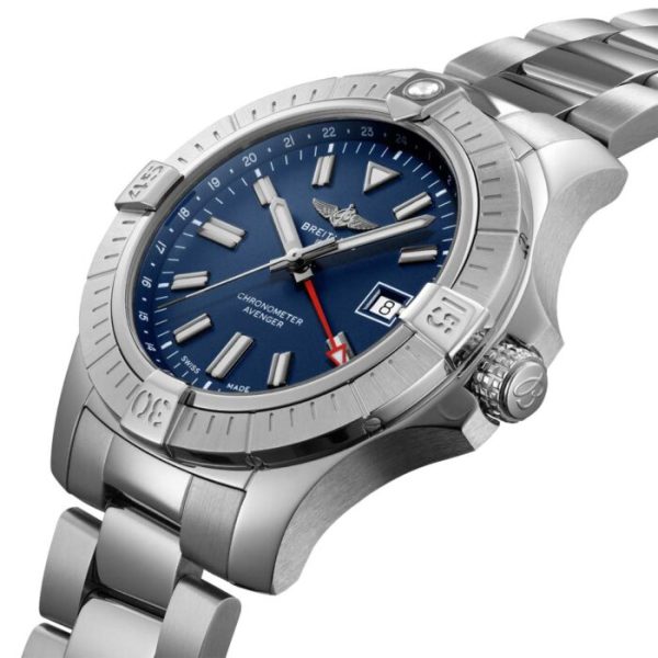 Breitling Avenger 45mm GMT Blue Dial Automatic Gents Watch A32395101C1A1 - Image 3
