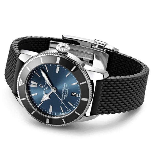 Breitling Superocean Heritage B20 44mm Blue Dial Automatic Gents Watch AB20304A1C1S1 - Image 4