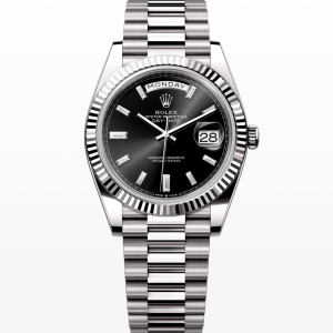 Rolex Day-Date Automatic Mechanical Movement 40mm Black Dial Scratch-resistant Sapphire Mirror 228239-0005