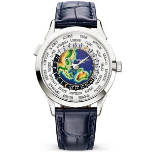 Patek Philippe Complications World Time 39mm Enamel Dial Men’s Automatic Watch