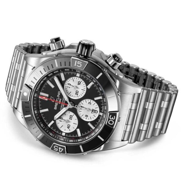 Breitling Super Chronomat B01 Chronograph 44mm Black Dial Automatic Gents Watch AB0136251B1A1 - Image 4