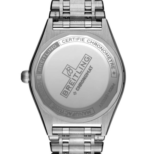 Breitling Chronomat 36mm White Dial Automatic Ladies Watch A10380101A3A1 - Image 2