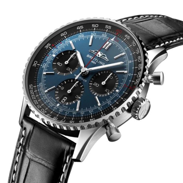 Breitling Navitimer B01 Chronograph 41mm Blue Dial Automatic Gents Watch AB0139241C1P1 - Image 3