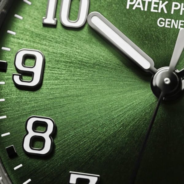 Patek Philippe Twenty 4 36mm Olive Green Sunburst Dial & Diamond Bezel Ladies Watch - Image 4