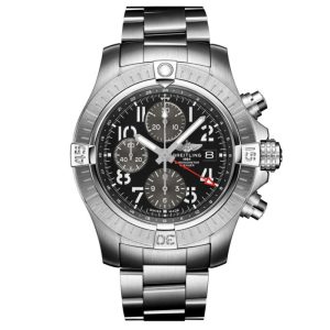 Breitling Avenger Chronograph GMT 45mm Black Dial Automatic Gents Watch A24315101B1A1