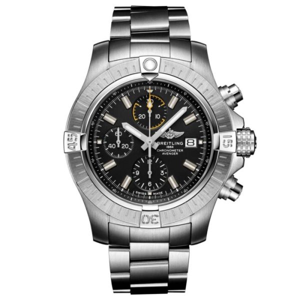 Breitling Avenger Chronograph 45mm Black Dial Automatic Gents Watch A13317101B1A1