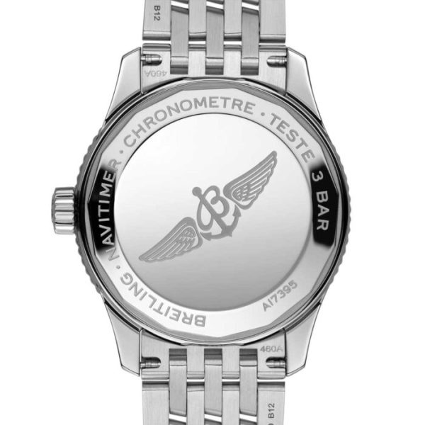 Breitling Navitimer 35mm MOP Dial Diamond Automatic Ladies Watch A17395211A1A1 - Image 2