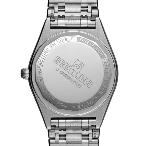 Breitling Chronomat 32mm White Dial Diamond Ladies Quartz Watch A77310591A1A1 - Image 2